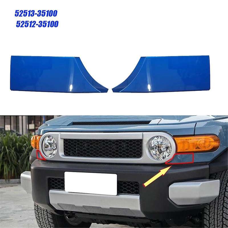 Right Front Bumper Filler Cover 52512-35100-J0 for Cruiser 2007-2014 Corner Headlight Lower Trim Pla