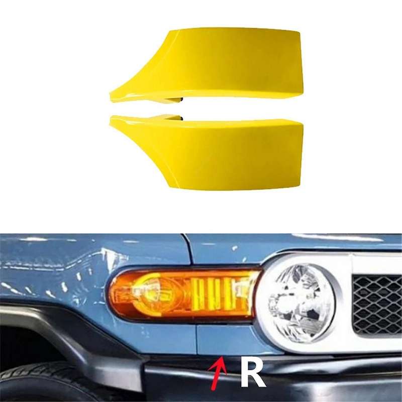 Right Front Bumper Filler Plate 52512-35100-F0 for Cruiser 2007-2014 Headlight Lower Trim Cover 5251