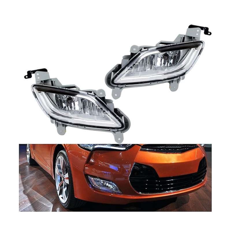 Right Front Bumper Fog Light Daytime Running Lights for 2011-2017 922012v010 922022v010