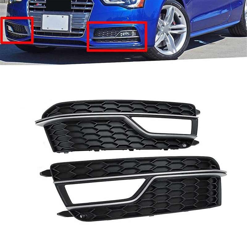 Right Front Bumper Fog Light Grill Cover Fog Lamp Lower Grille for A5 S5 2013-2016 8t0807681 8t08076