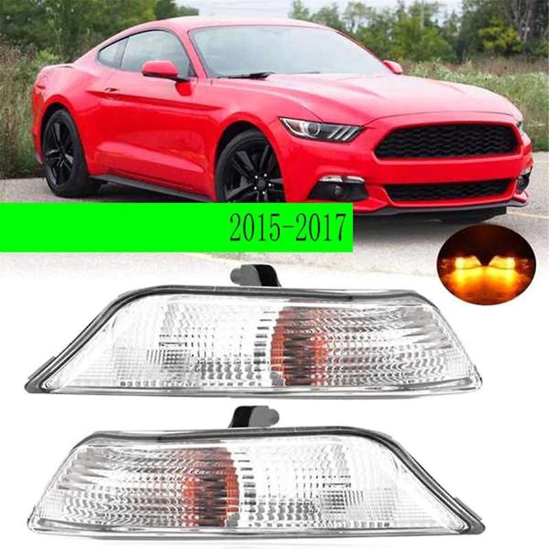 Right Front Bumper Fog Light Turn Signal Lights Corner Lamp with Bulbs for 2015 2016 2017 Fr3b-13200