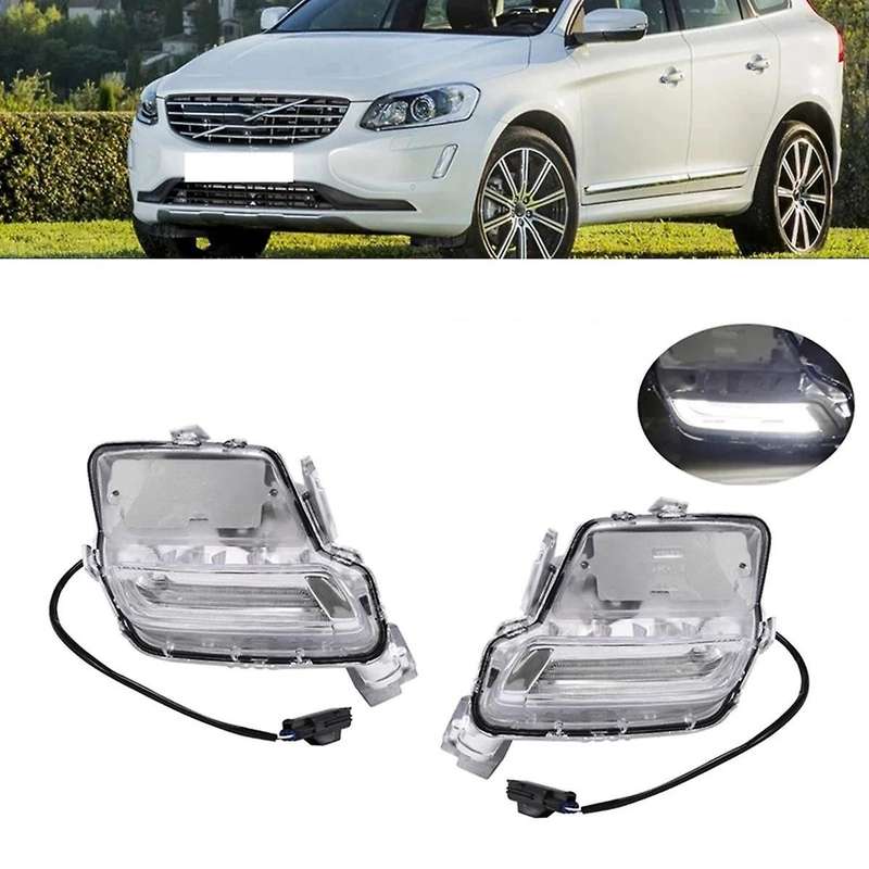 Right Front Bumper Fog Light Position Lamp 31364331 for Xc60 2014-2018 Car Drl Daytime Running Light