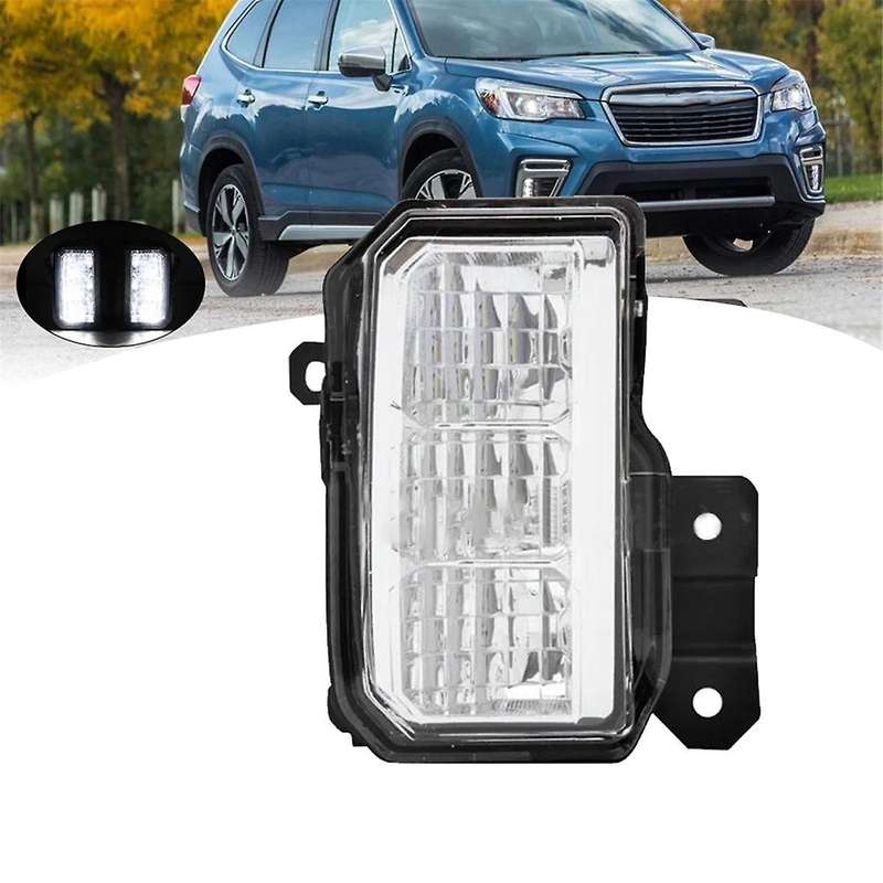 Right Front Bumper LED Fog Light DRL Lamp for Forester SK 2019-2021 Car Driving Lamp Daytime Running