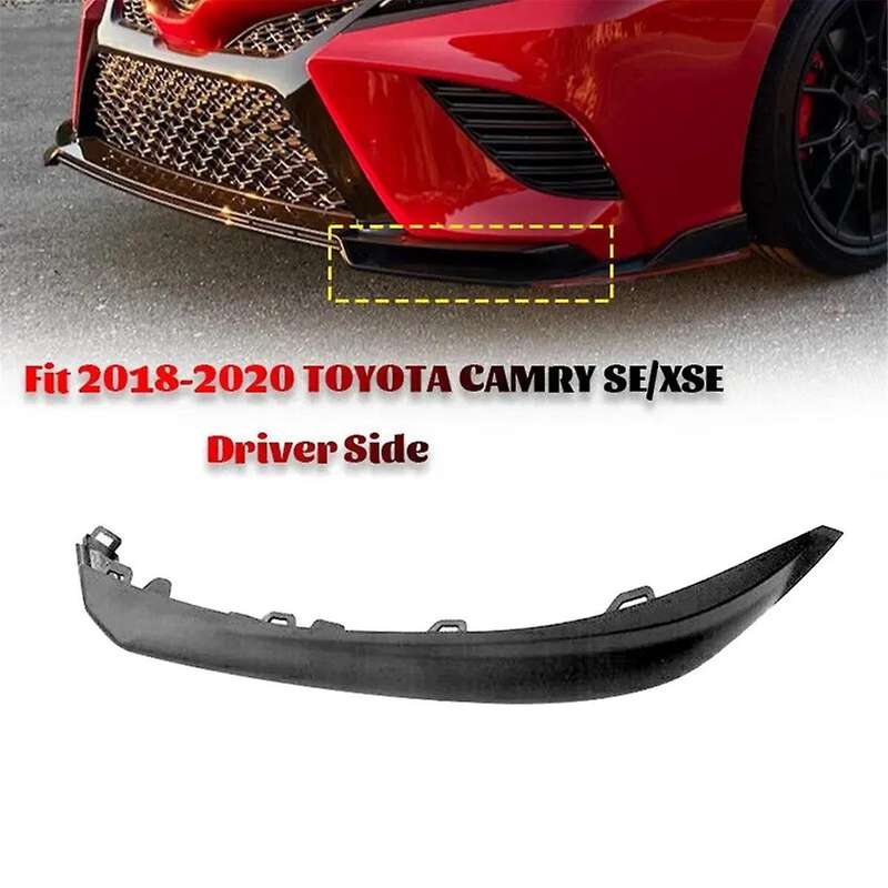 Right Front Bumper Lower Trim Strip Grille Molding Cover 53123-06040 for SE XSE EAH 2018-2020 53123-