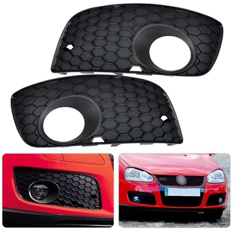Right Front Bumper Lower Grill Fog Light Grille Cover for Mk5 Golf 2006-2008 1K0853666P