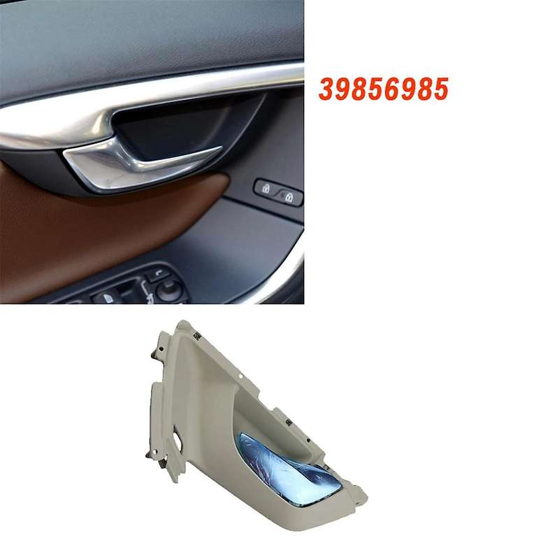 Right Front Door Handle Beige Chrome Pull 39856985 for XC60 2009 2010 2011 2012 2013 Car Inner Door