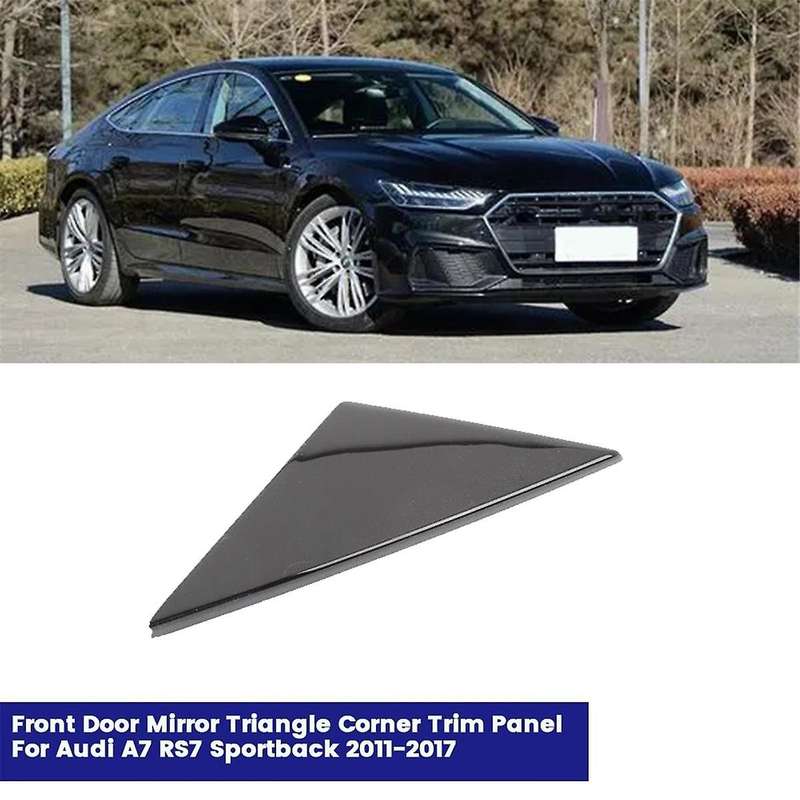 Right Front Door Mirror Corner Trim Cover 4G8837638A for A7 RS7 Sportback 2011-2017 Rearview Mirror