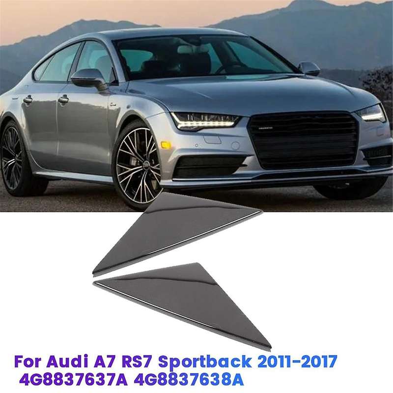 Right Front Door Mirror Corner Trim Cover 4G8837638A for A7 RS7 Sportback 2011-2017 Rearview Mirror