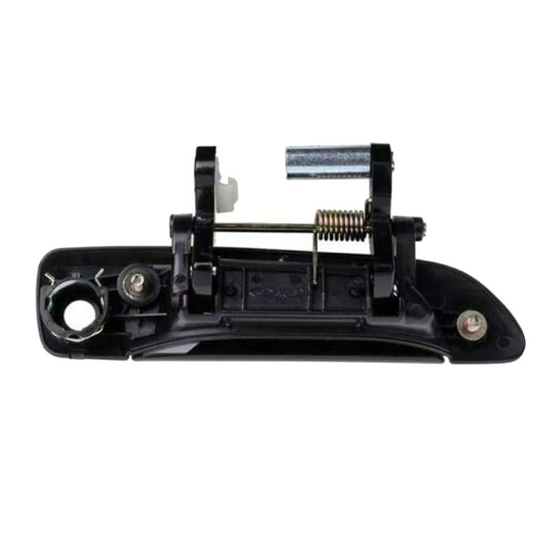 Right Front Exterior Outside Door Handles Black Rh New for 2001-2005 Sedan
