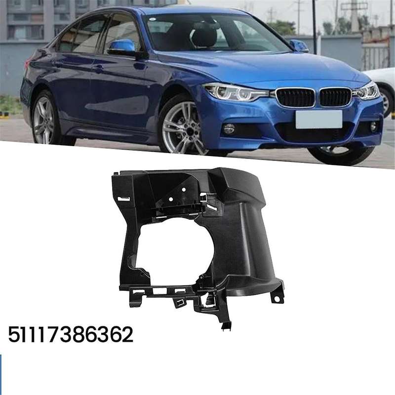 Right Front Fog Light Lamp Bracket 51117386362 for 3-Series F30 F31 2016-2017 Bumper Guide Positioni
