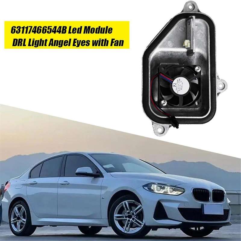 Right Front Headlight Led Module Angel Eyes with Fan 63117466544b for 1 Series F52 2015-2022 Daytim