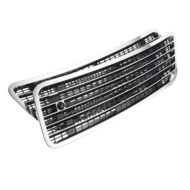 Right Front Hood Upper Grille Cover for W221 W251 2007-2013 A2218800205 Bonnet Grill Chrome Trim