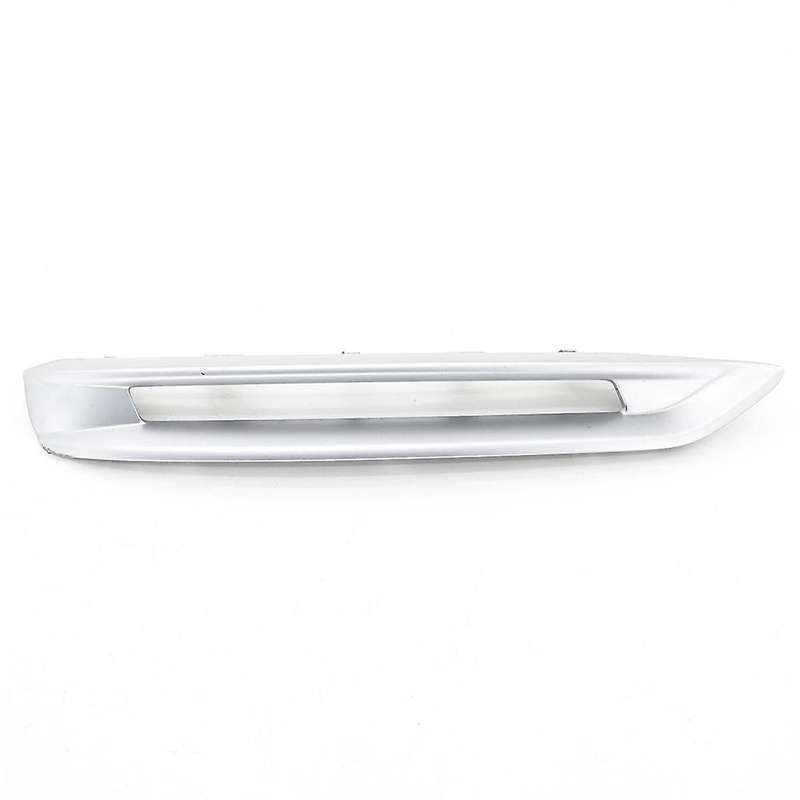 Right Front Lower DRL Lights Chrome Trims Frame A1668851674 for W166 ML/ 63 2012-2015 Fog Light Bez