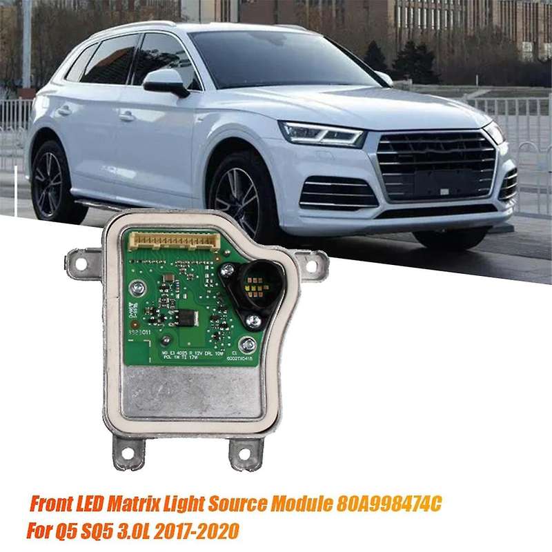 Right Front Led Module 80a998474c for Q5 Sq5 3.0l 2017-2020 Drl Daytime Running Control Unit