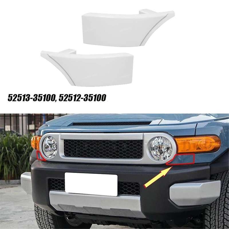 Right Front Lower Bumper Filler Plate 52513-35100-a0 for Cruiser 2007-2014 Corner Trim Cover