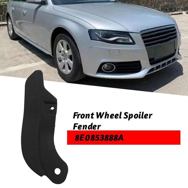Right Front Wheel Arch Spoiler Trim 8E0853888A for A4 S4 B6 B7 2001-2008 Seat Exeo/ST 2009-2014