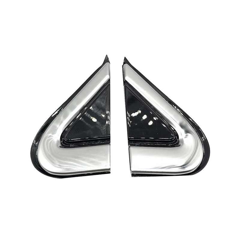 Right Front Window A-Pillar Triangle Trim Plate 68083130AD for 2012-2016 Chrome Triangle Cover Panel