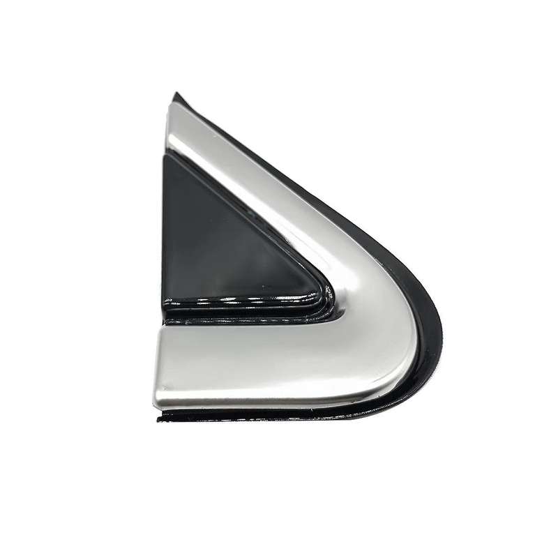 Right Front Window A-Pillar Triangle Trim Plate 68083130AD for 2012-2016 Chrome Triangle Cover Panel