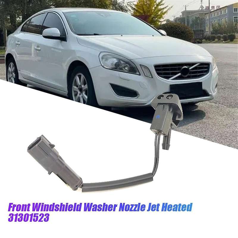 Right Front Windshield Windscreen Washer Nozzle Jet Heated 31301524 for XC60 S60 XC70 V70 S80 2008-2