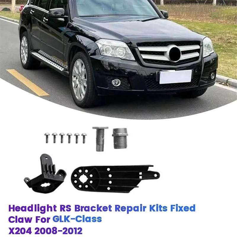 Right Headlight Bracket Repair Kits A2048200814 for MB -Class X204 08-12 Light Lamp Fixed Claw