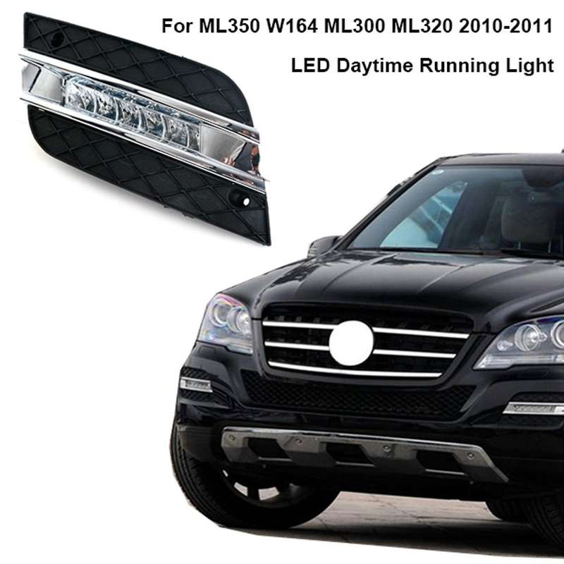 Right Led Daytime Running Light Drl Fog Lamp for Ml350 W164 Ml300 Ml320 2010-2011