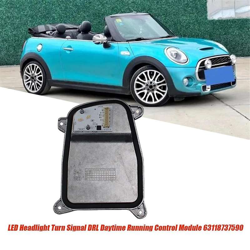 Right LED Headlight Turn Signal Module 63118737589 for MINI F55 F56 F57 2013-2019 DRL Daytime Runni