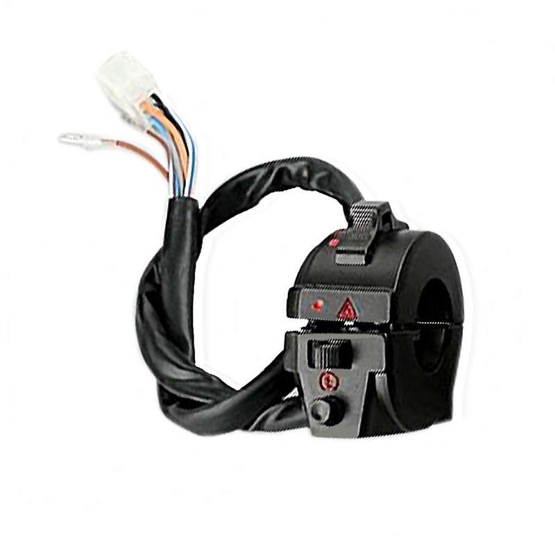 Right Motorcycle Handlebar Switch Horn Turn Signal Far Near Lamp Switch Assembly for XL XR 250 400 6