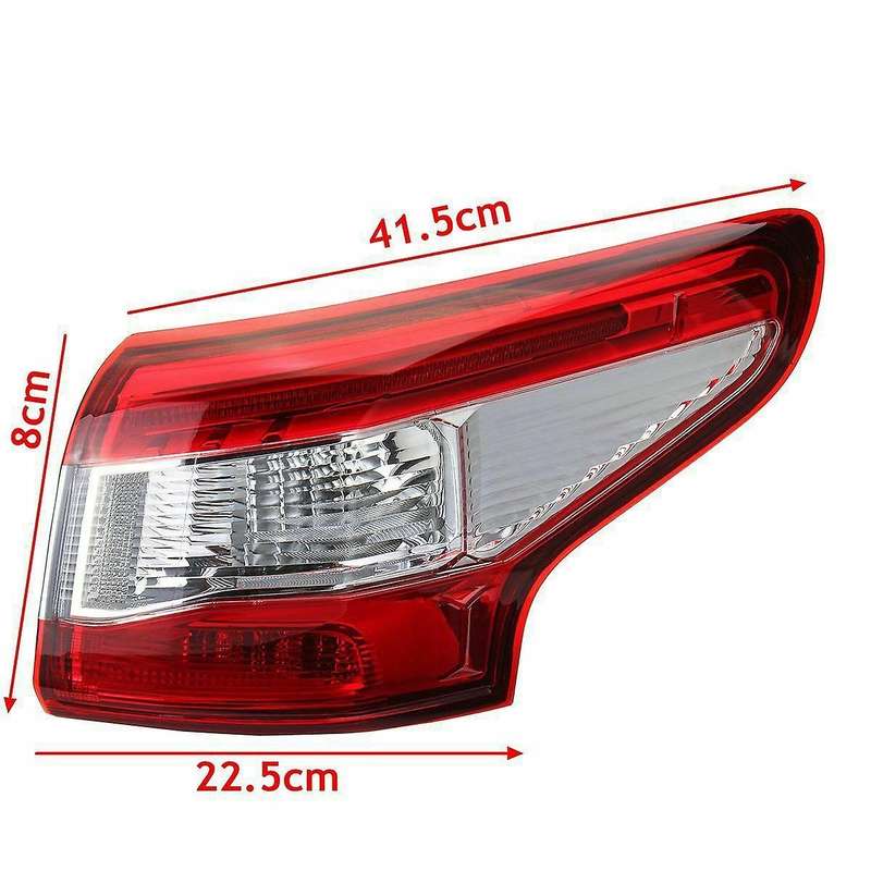 Right Outer Rear Tail Brake Light Lamp with Wire Harness for 2014-2016