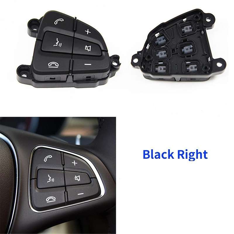 Right MultiFunction Steering Wheel Control Switch Buttons for C GLC Class A0999050200 A0999050300 Bl
