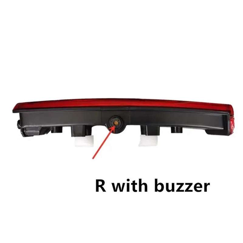 Right Rear Brake Signal Light 24V LED Tail Lamp with Buzzer 82483073 for Trucks Series FM450 FM460