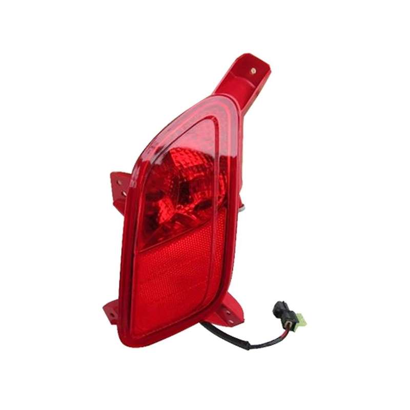 Right Rear Bumper Light Reflector Brake Stop Fog Tail Warning Signal Lamp for 2012-2017