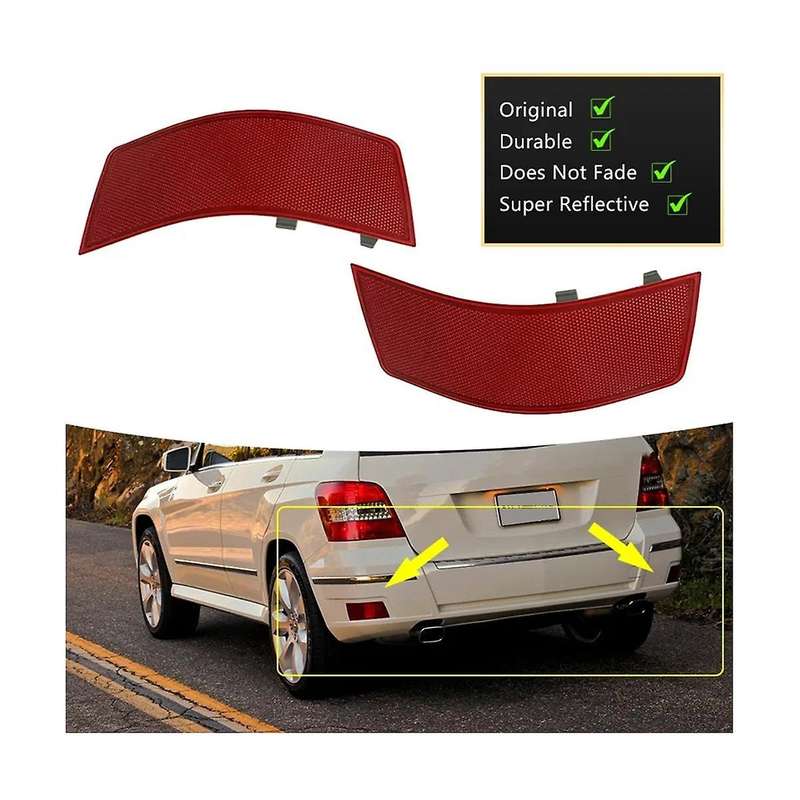 Right Rear Bumper Reflector Light Trim A2048200174 for -class W204/x204 Glk250 Glk300 Glk350 2008-2