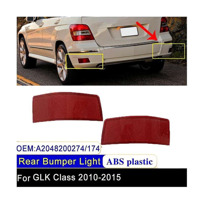 Right Rear Bumper Reflector Light Trim A2048200174 for -class W204/x204 Glk250 Glk300 Glk350 2008-2