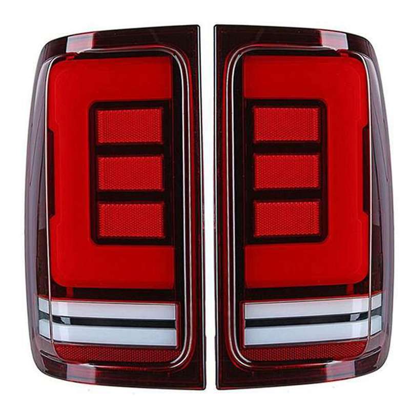 Right Rear LED Tail Light Assembly with Turn Signal Features for V6 Pickup 10-20 Brake Light Signal
