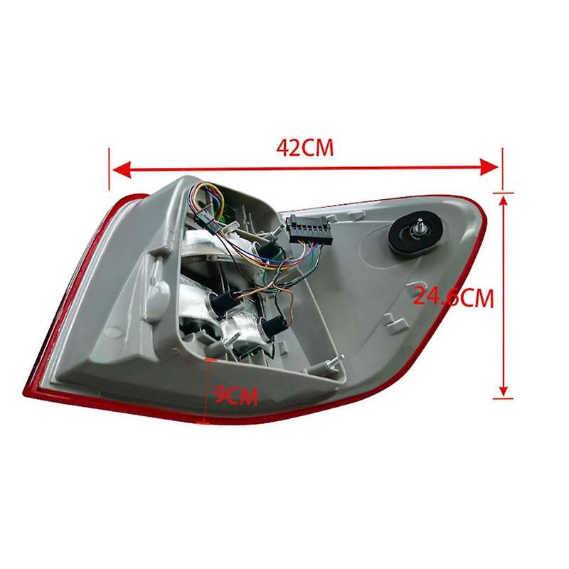 Right Rear LED Tail Light Assy A1648202864 for ML-Class W164 ML320 ML350 2009-2011 Turn Signal Brak