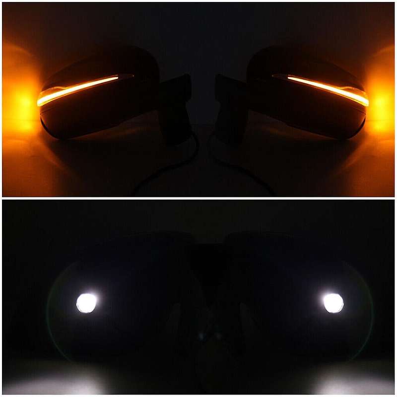Right Side Door Mirror Black for 2012- W463 Converted to W464 Style G Class G500 G550 G55 G63 G65