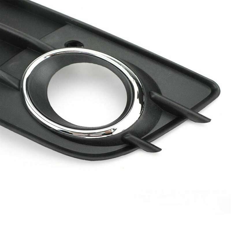Right Side Front Bumper Fog Light Grille Chrome Ring Trim Cover 8k0807682c for A4 B8 S4 2008-2012