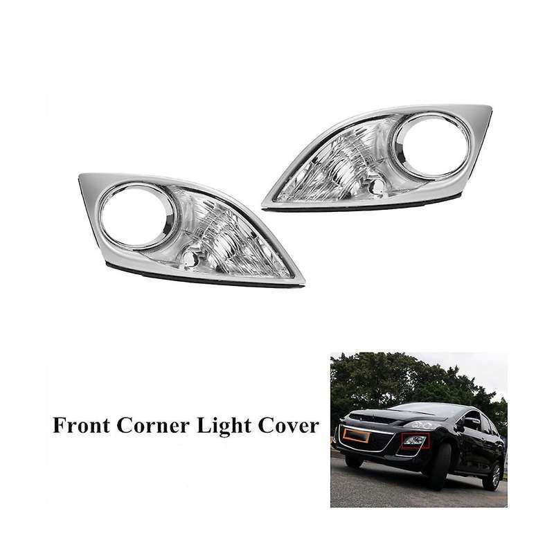 Right Side Front Bumper Corner Light Cover Fog Light Cover Fog Lamp Hood for Cx7 -7 2009-2011