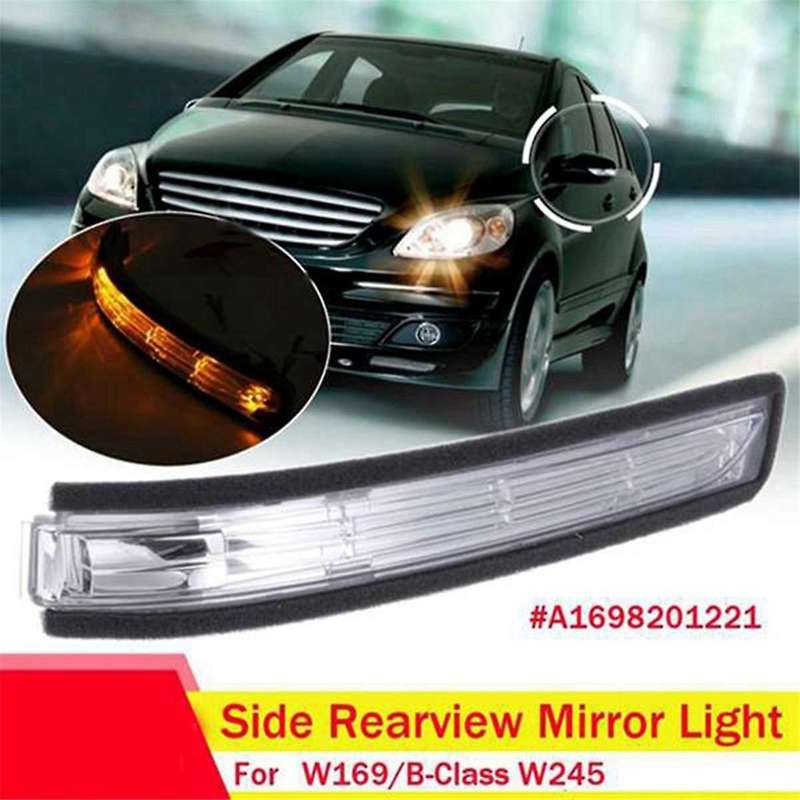 Right Side LED Rearview Mirror Light A1698201221 for -Class W169 W245 07-11 Turn Signal Indicator Li