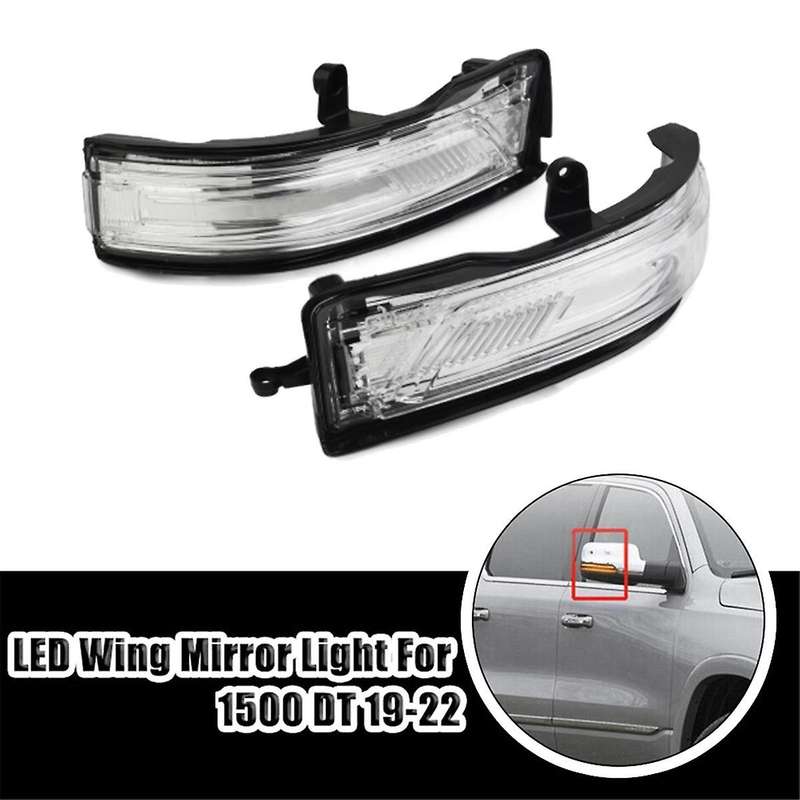 Right Side Mirror Turn Signal Light Rearview Mirror Indicator Light for Ram Pickup Ram 2019-2022 684