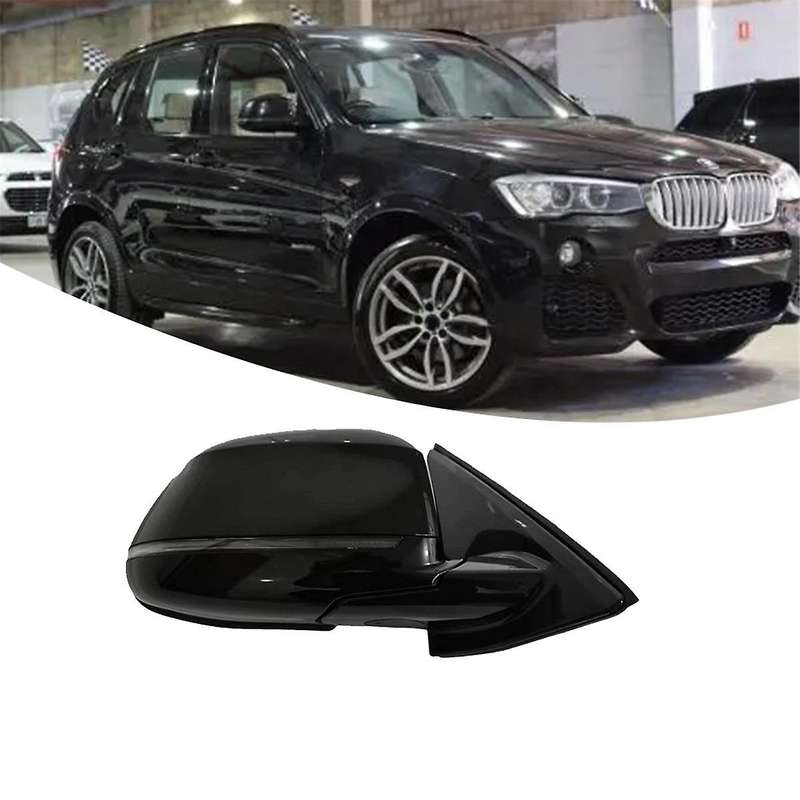 Right Side Power Folding Mirror for X3 F25 2015-2017 Exterior Door Wing Rear View Mirror Side Light