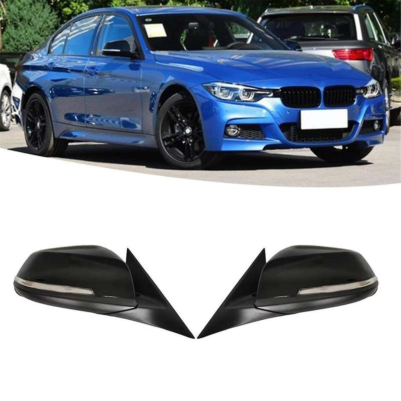 Right Side Power Folding Rear View Mirror Assembly for 3 Series F30 F35 2012-2018 Outer Door Wing Mi