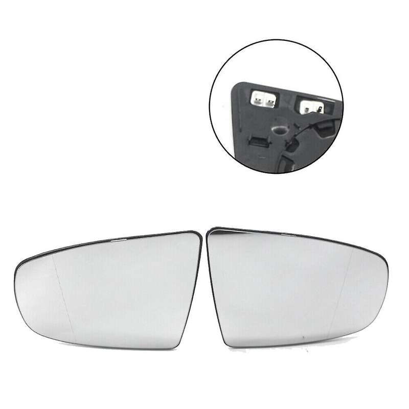 Right Side Rear View Mirror Side Mirror Glass Heated + Adjustment for X5 E70 2007-2013 X6 E71 E72 20