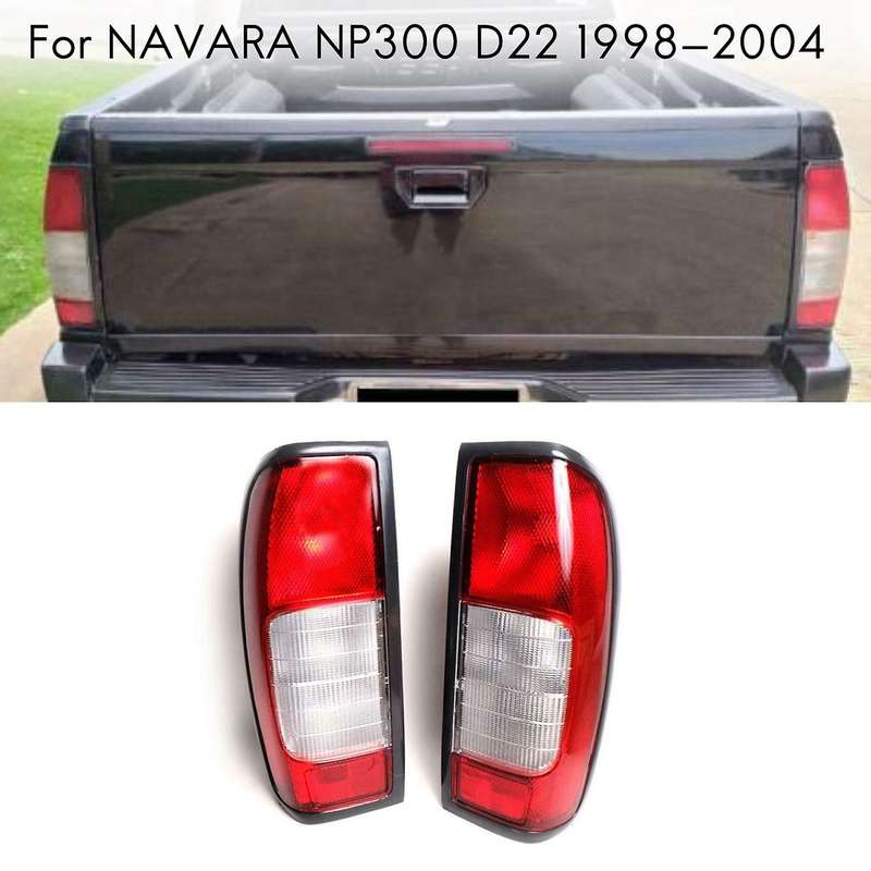 Right Side Tail Lamp Tail Light Rear Stop Light Assy Brake Light with Bulb for NAVARA NP300 D22 1998