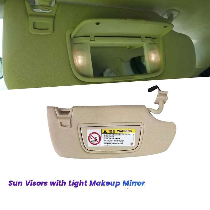 Right Side Sun Visor Makeup Mirror DS73-F04100 for Mondeo Edge Taurus 2013-2019 Sunshading Board DS7