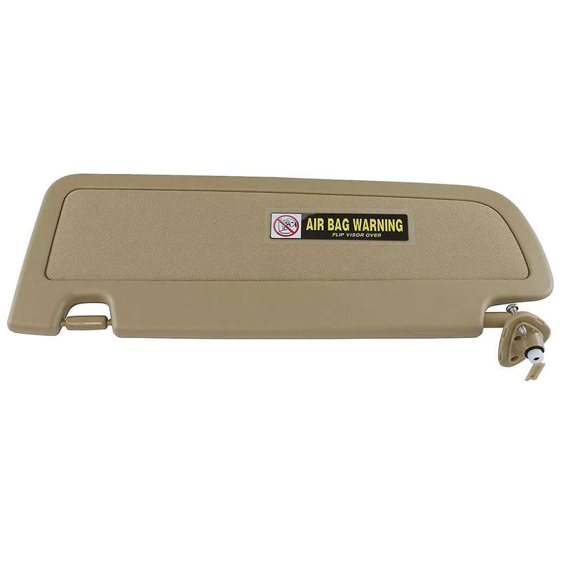 Right Side Sun Visor for 83230--A01ZB 2006 -2011 Sun Visor Assembly (Beige)