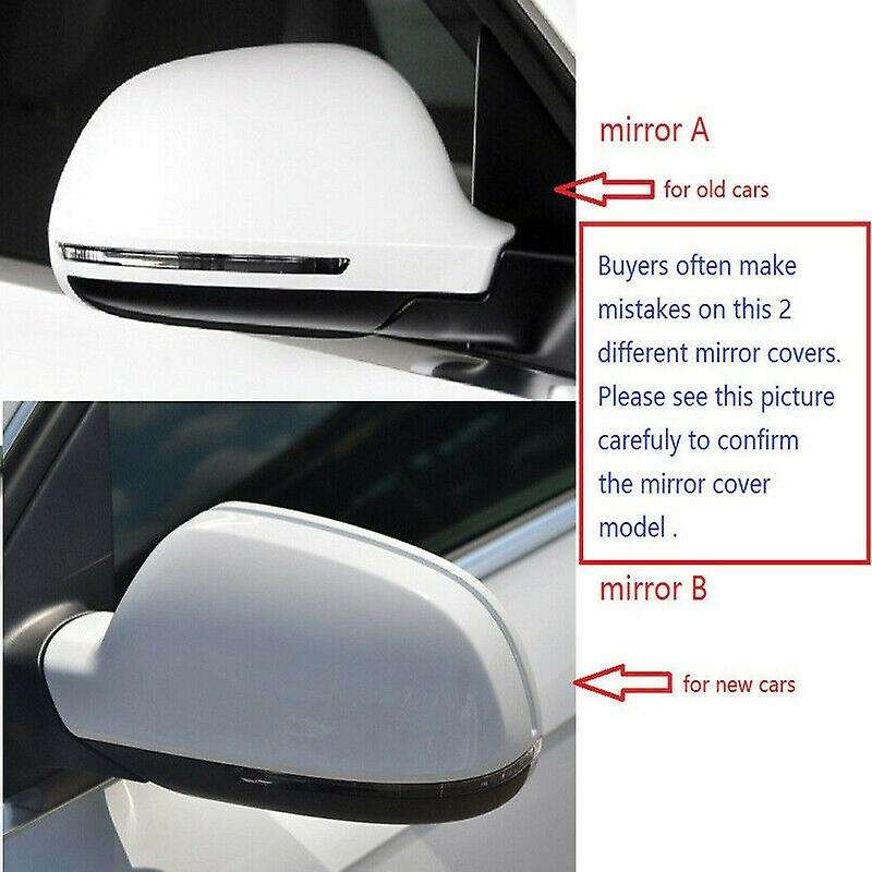 Right Side Wing Mirror Cover Cap Trim for  A3 A4 B8 S4 A5 S5 8T Q3 Gloss Black 8F0857528B