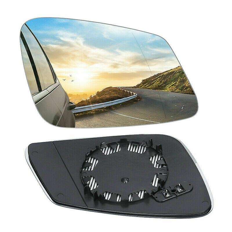 Right Side Wing Door Mirror Rearview Mirror Glass Heated Blue for 5 6 7 Series F07 F10 F11 F06 F12 F