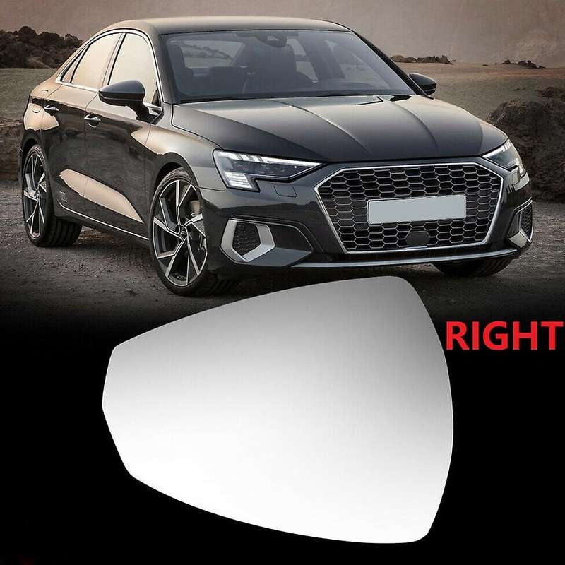 Right Side Wing Door Mirror Glass Heated for - A3 S3 2014-2020 8V0857536D