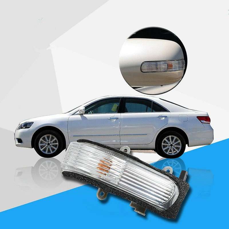 Right Side(Rh)Wing Mirror Door Indicator Lens Turn Signal Light Compatible 2006-2011 Vios 2008-2013